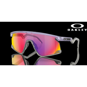 Oakley BXTR Prizm Road Lenses Translucent Lilac Frame Sunglasses
