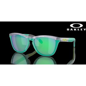 Oakley Frogskins Range Prizm Jade Lenses Lilac/Celeste Frame Sunglasses