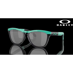 Oakley Frogskins Range Cycle The Galaxy Collection Prizm Black Lenses Celeste Frame Sunglasses