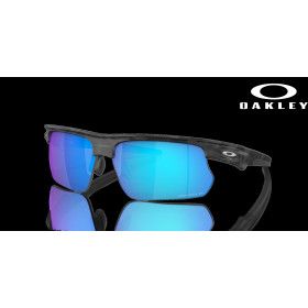 Oakley BiSphaera Prizm Sapphire Polarized Lenses Matte Grey Camo Frame Sunglasses