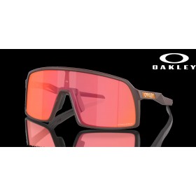 Oakley Sutro Chrysalis Collection Prizm Trail Torch Lenses Matte Grenache Frame Sunglasses