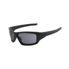 Oakley Unisex Valve Black Frame Gray Lens Rectangular 60mm Sunglasses