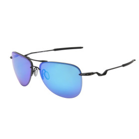 Oakley Men's Tailpin Black Frame Blue Lens Aviator 61mm Polarized Sunglasses