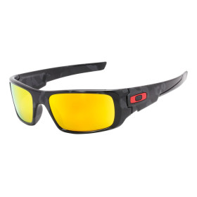 Oakley Men's Crankshaft Gray Frame Yellow Lens Rectangular 60mm Sunglasses
