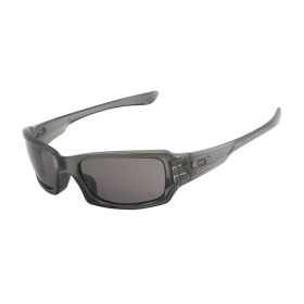 Oakley Men's Five Sq Gray Frame Gray Lens Rectangular Sunglasses