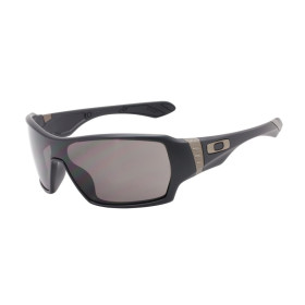 Oakley Men's Offshoot Black Frame Gray Lens Shield Sunglasses