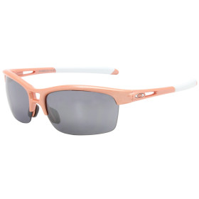 Oakley Women's RPM Pink Frame Silver Lens Semi Rimless 62mm Sunglasses