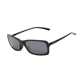 Oakley Women's Hall Pass Black Frame Gray Lens Rectangular 56mm Sunglasses