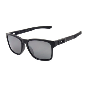 Oakley Unisex Catalyst Black Frame Gray Lens Rectangular 56mm Sunglasses