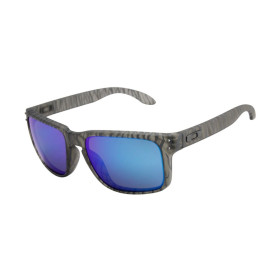 Oakley Unisex Holbrook Gray Frame Blue Lens Rectangular 55mm Sunglasses