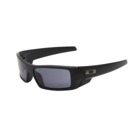 Oakley Men's Gascan Black Frame Gray Lens Rectangular 60mm Sunglasses