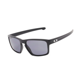 Oakley Men's Sliver Black Frame Gray Lens Rectangular 57mm Sunglasses