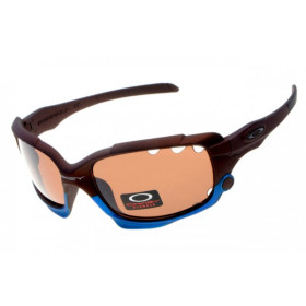 Oakley Racing Jacket sunglasses brown / blue