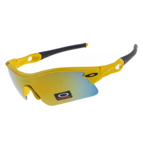 Oakley radar pitch sunglasses yellow / fire iridium