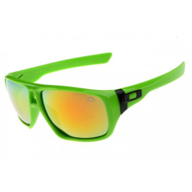 Oakley dispatch sunglass polished green / fire iridium