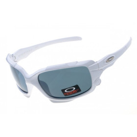 Oakley Split Jacket white / gray lens sunglasses