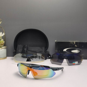 Oakley 0089 Sunglasses Carbon Frame Polarized Galaxy Lenses