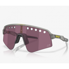 Oakley 2025 Tour De France Sutro Lite Sweep Sunglasses Matte Grey Ink Frame Prizm Road Black Lenses