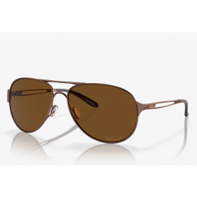 Oakley Caveat Sunglasses Brunette Frame Bronze Polarized Lenses