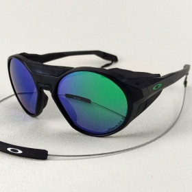 Oakley Clifden Sunglasses Black Frame Prizm Jade Lenses