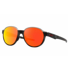Oakley Coinflip Sunglasses Matte Black Camo Frame Prizm Ruby Polarized Lenses