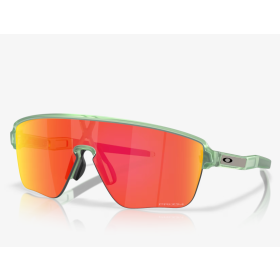 Oakley Corridor SQ Sunglasses Matte Transparent Jade Frame Prizm Ruby Lenses