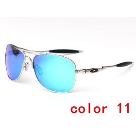Oakley Crosshair Sunglasses Polarized Rose Gold Frame Deep Water Lenses