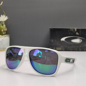 Oakley Dispatch II Sunglasses White Frame Polarized Jade Lenses