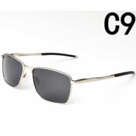 Oakley Ejector Sunglasses Satin Chrome Frame Prizm Black Lenses