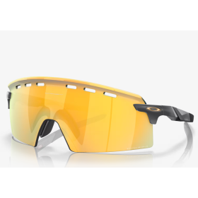 Oakley Encoder Strike Sunglasses Matte Carbon Frame Prizm 24k Lenses