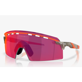Oakley Encoder Strike Sunglasses Matte Grey Ink Frame Prizm Road Lenses