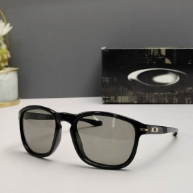 Oakley Enduro Sunglasses Polished Black Frame Polarized Gray Lenses