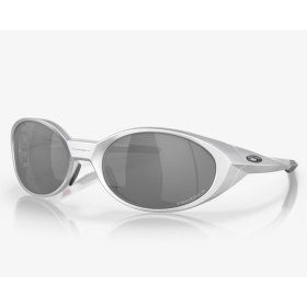 Oakley Eye Jacket™ Redux Sunglasses Silver Frame Prizm Black Polarized Lenses