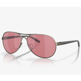 Oakley Feedback Sunglasses Satin Gunmetal Frame Prizm Dark Golf Lenses