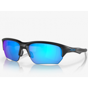 Oakley Flak® Beta Sunglasses Matte Black Frame Sapphire Iridium Polarized Lenses