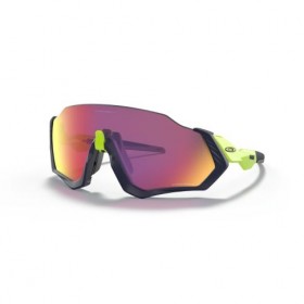 Oakley Flight Jacket™ Sunglasses Matte Navy Frame Prizm Road Lens