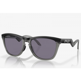 Oakley Frogskins Hybrid Sunglasses Matte Black Frame Prizm Grey Lenses