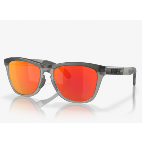 Oakley Frogskins Range Sunglasses Matte Grey Smoke/Grey Ink Frame Prizm Ruby Lenses