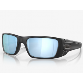 Oakley Fuel Cell Sunglasses Matte Black Frame Prizm Deep Water Polarized Lenses