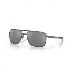 Oakley Gauge 6 Sunglasses Silver Frame Prizm Tungsten Lens