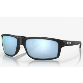 Oakley Gibston Sunglasses Matte Black Camo Frame Prizm Deep Water Polarized Lenses 