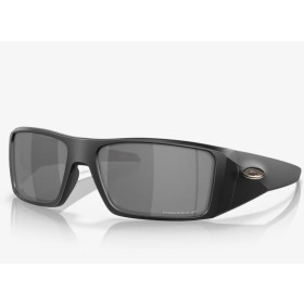 Oakley Heliostat Sunglasses Matte Black Frame Prizm Black Polarized Lenses