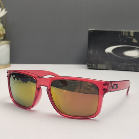 Oakley Holbrook Sunglasses ink Red Frame Polarized Gold Lenses