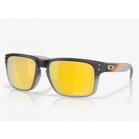 Oakley Holbrook Sunglasses Troy Lee Designs Black Fade Frame Prizm 24k Polarized Lenses