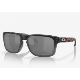 Oakley Holbrook Sunglasses Troy Lee Designs Black Fade Frame Prizm Black Lenses
