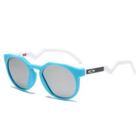 Oakley HSTN Sunglasses OO9464A Blue Frame Prizm Gray Lenses