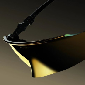 Oakley Kato Sunglasses Polished Black Frame Prizm 24k Lenses