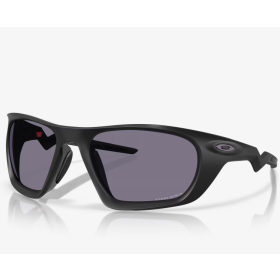 Oakley Lateralis Sunglasses Matte Black Ink Frame Prizm Grey Lenses