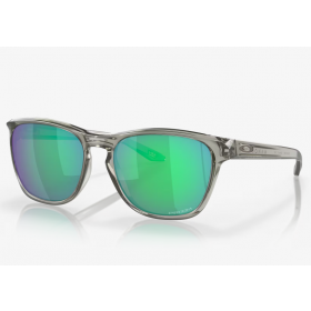 Oakley Manorburn Sunglasses Grey Ink Frame Prizm Jade Lenses