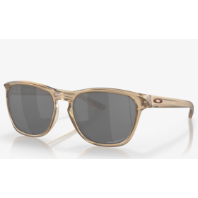 Oakley Manorburn Sunglasses Matte Sepia Frame Prizm Black Polarized Lenses